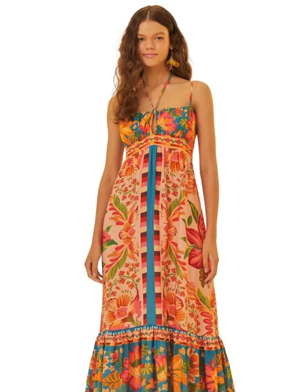 NWT FARM RIO DRESS WITH TAGS SIZE MEDIUM PACK 5522 5/0 JVC
